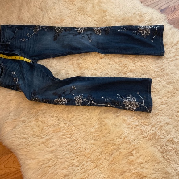 Driftwood Kelly dark jeans with metallic embroidery - Picture 3 of 6